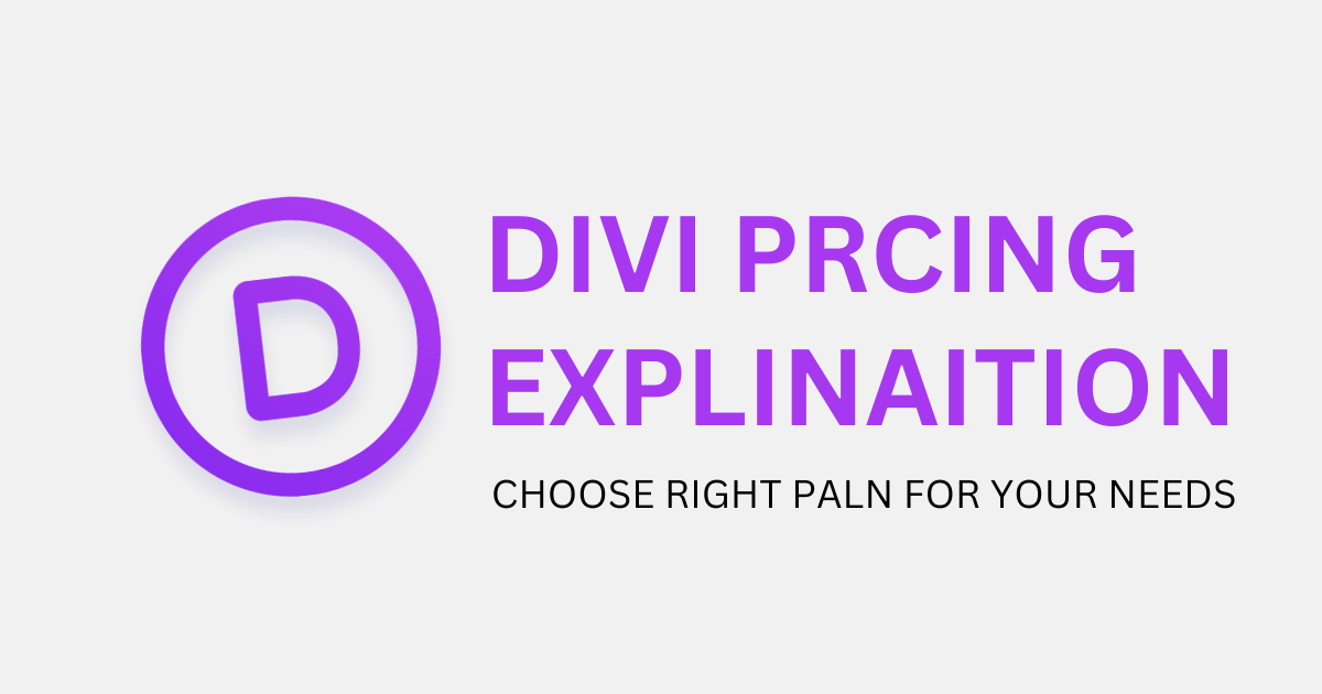 Read more about the article divi pricing explained 2024: which best plan to choose​