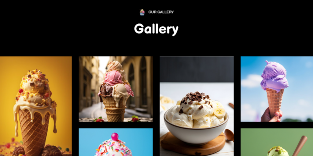 Creamy Bar - Ice Cream WordPress Elementor Theme images of the theme from templatemonster 3