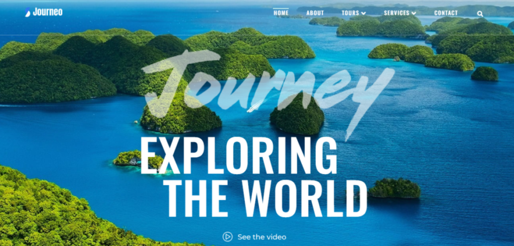 Journeo - Travel Agency WordPress Elementor Theme