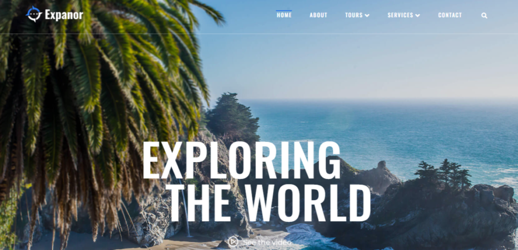 Expanor - Travel Agency Multipurpose Modern WordPress Elementor Theme